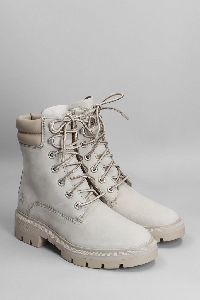 Timberland Cortina Vlly 6in Combat Boots In Grey Nubuck商品第2张图片规格展示