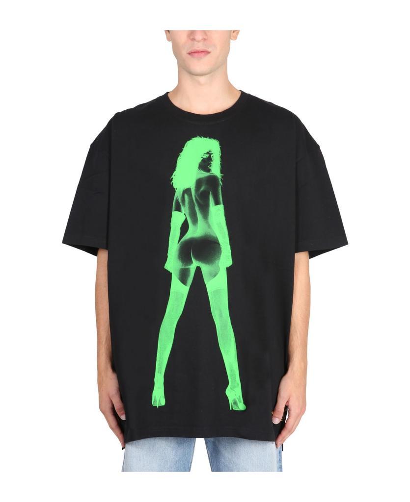 商品Vivienne Westwood|Pin-up Print T-shirt,价格¥1867,第1张图片