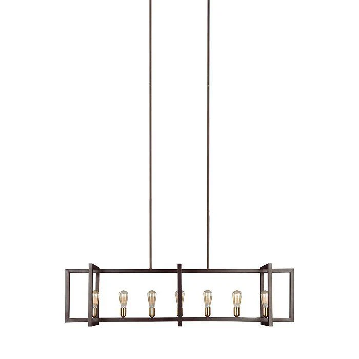 商品Sean Lavin|Visual Comfort Finnegan Large Linear Chandelier,价格¥7527,第3张图片详细描述