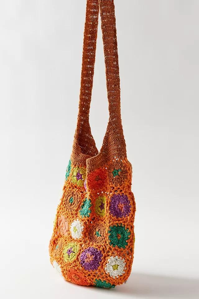 商品Urban Outfitters|Crochet Woven Shoulder Bag,价格¥147-¥220,第4张图片详细描述