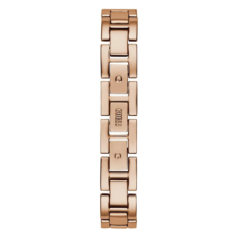 商品GUESS|Women's Glitz Rose Gold-tone Stainless Steel Bracelet Watch 32mm,价格¥545,第3张图片详细描述