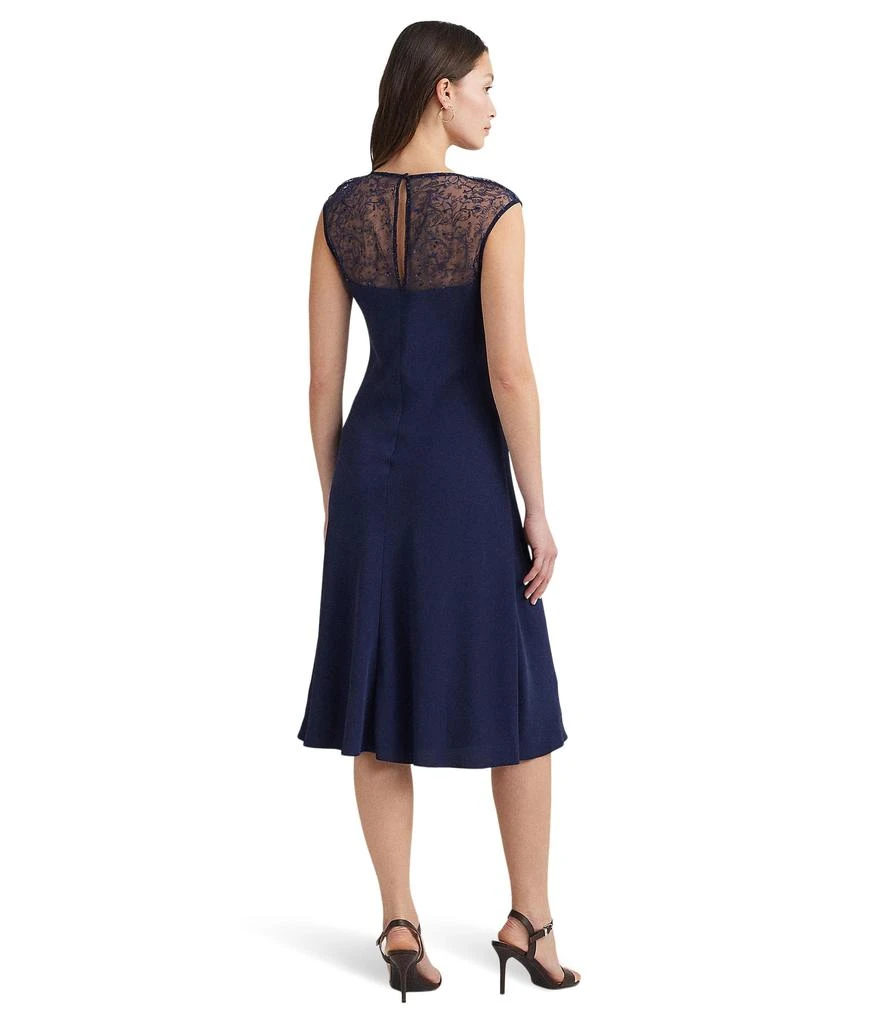 商品Ralph Lauren|Georgette Sleeveless Cocktail Dress,价格¥1131,第2张图片详细描述