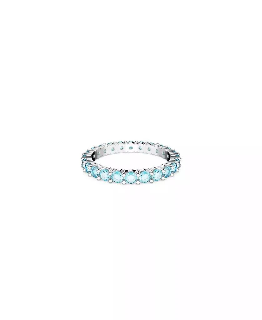 商品Swarovski|Crystal Round Cut Blue Matrix Ring,价格¥890,第1张图片