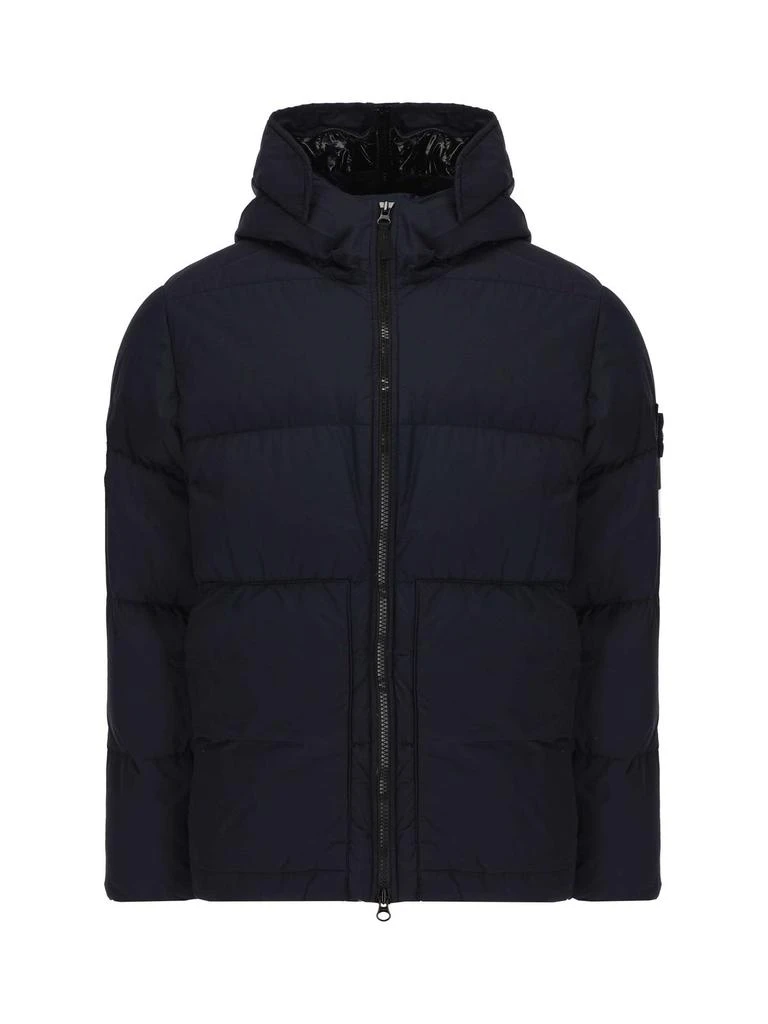 商品Stone Island|Stone Island Logo Patch Puffer Jacket,价格¥6720,第1张图片详细描述