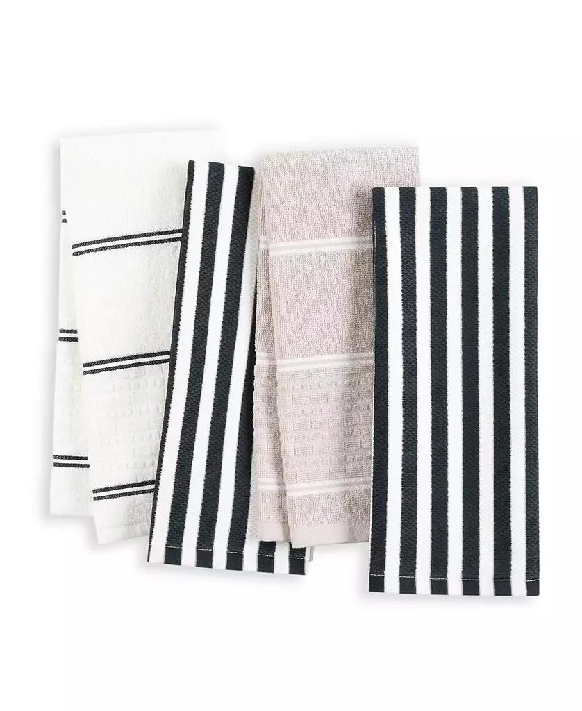商品Kate Spade|Botanical Stripe Kitchen Towels 4-Pack Set,价格¥499,第1张图片