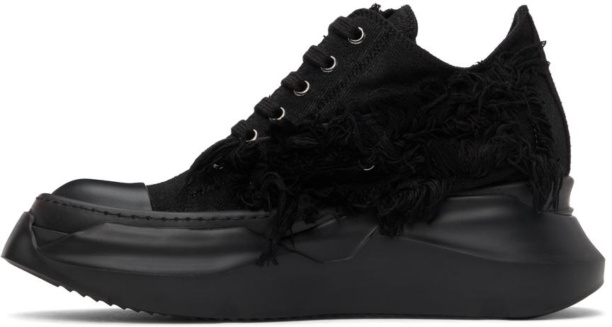 Black Abstract Sneakers商品第3张图片规格展示