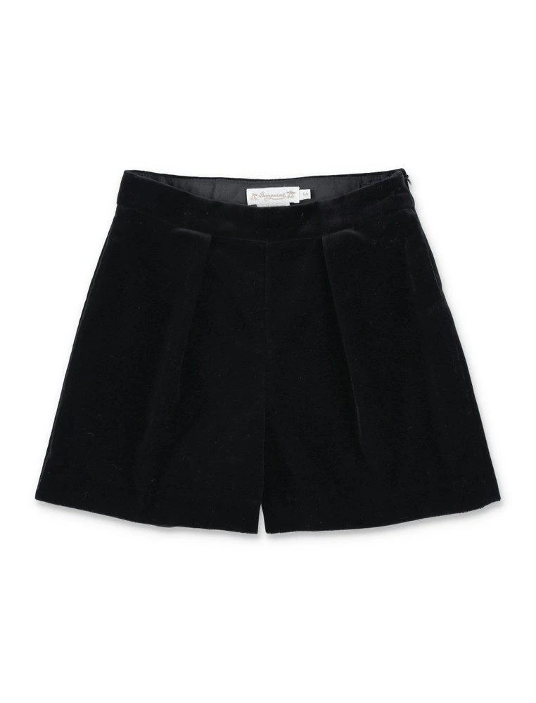 商品Bonpoint|Bonpoint Mid-Rise Velvet Shorts,价格¥643,第1张图片