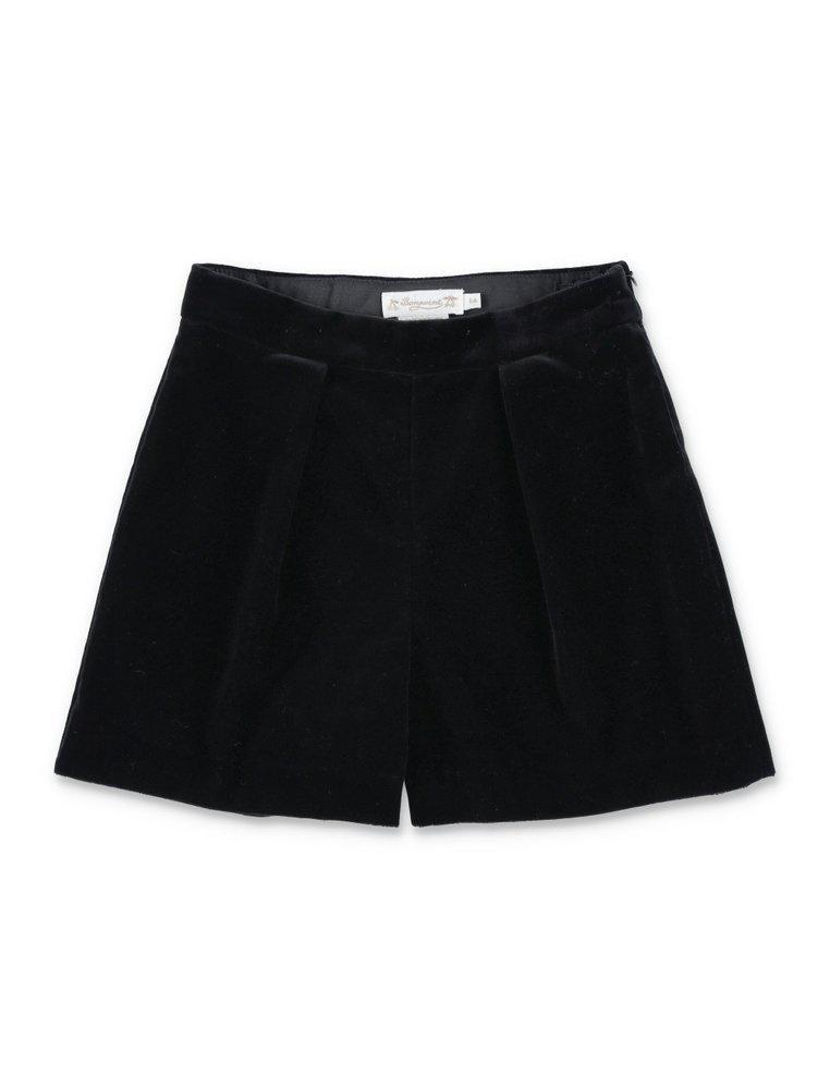 商品Bonpoint|Bonpoint Mid-Rise Velvet Shorts,价格¥894,第1张图片