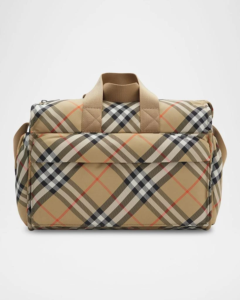 商品Burberry|Check-Print Diaper Bag,价格¥10643,第1张图片