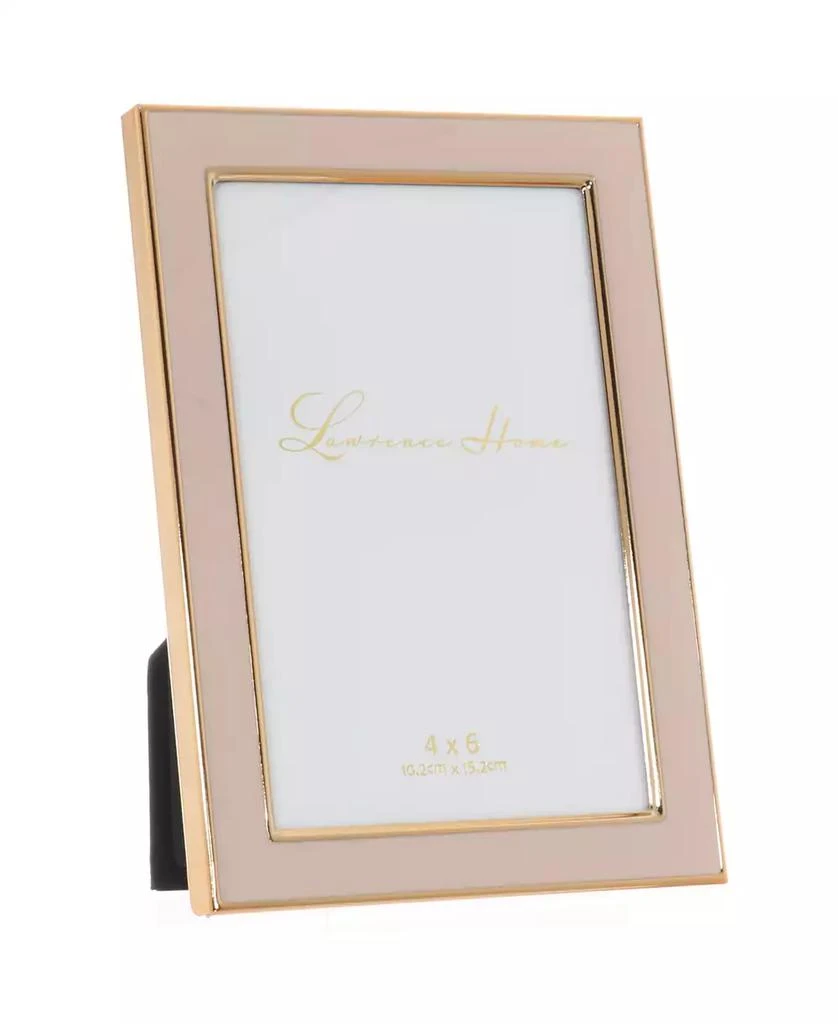 商品Lawrence Frames|Metal and Enamel Picture Frame, 4" x 6",价格¥155,第3张图片详细描述