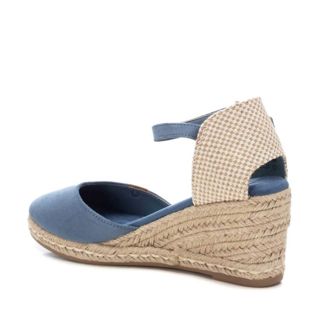商品Xti|Refresh Women's Wedge Espadrille Sandals In Jeans,价格¥662,第3张图片详细描述
