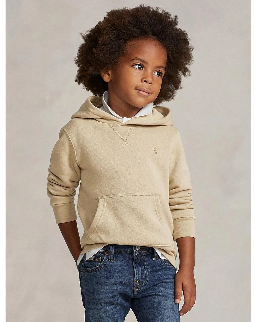 商品Ralph Lauren|Boys' Fleece Hoodie - Little Kid, Big Kid,价格¥226,第3张图片详细描述