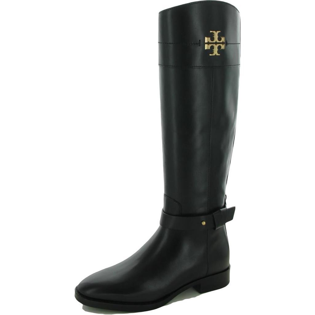 商品Tory Burch|Tory Burch Womens Everly Leather Riding Knee-High Boots,价格¥1802-¥2316,第4张图片详细描述