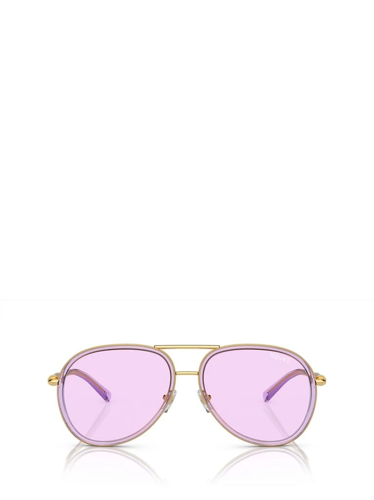 商品Versace|Ve2260 Lilac Transparent Sunglasses,价格¥3256,第1张图片