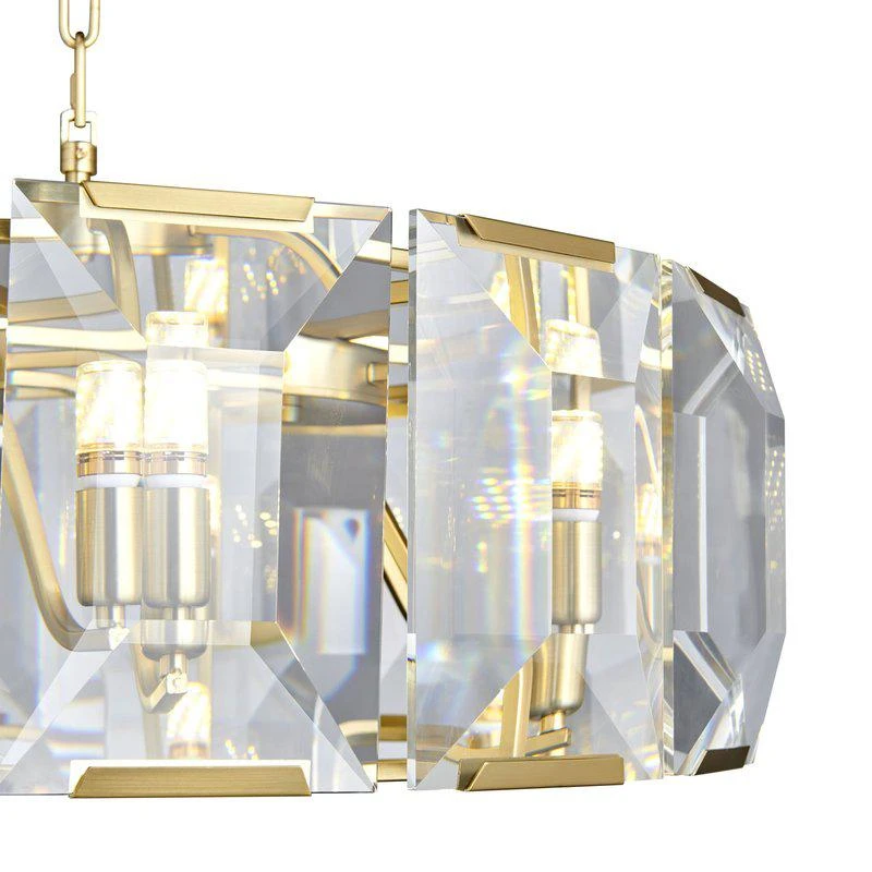 商品Finesse Decor|Schumann Symphony 30"D Chandelier,价格¥22279,第2张图片详细描述