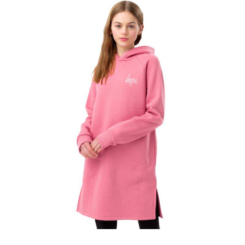 Girls Longline Side Split Hem Hoodie商品第1张图片规格展示