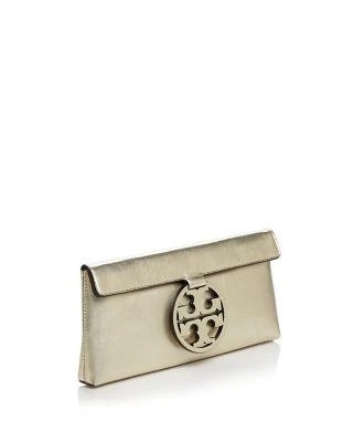 商品Tory Burch|Miller Metallic Leather Clutch,价格¥1856,第4张图片详细描述