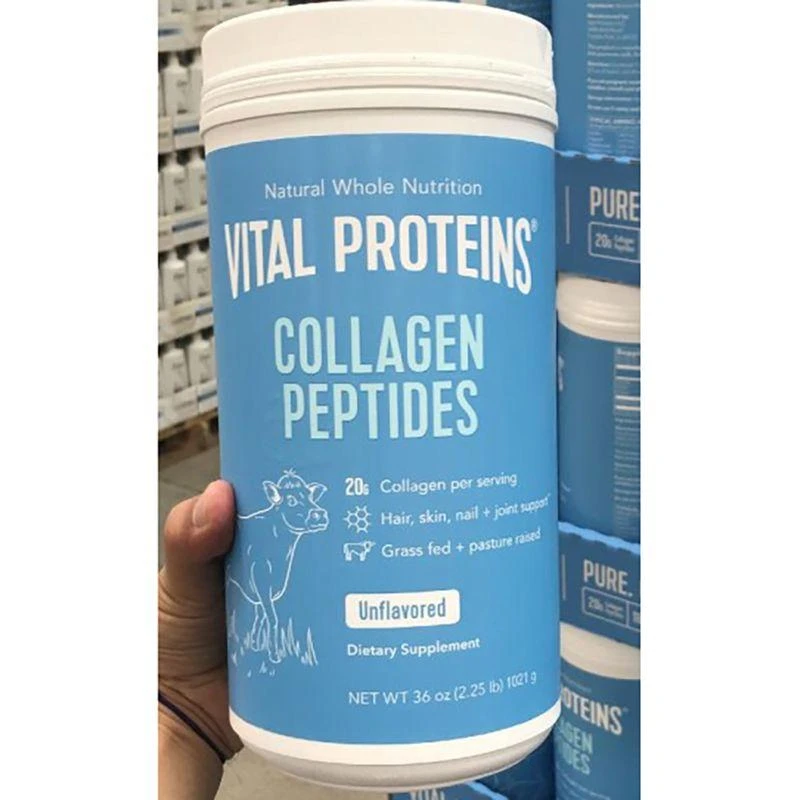 商品Vital Proteins|Vital Proteins 头发皮肤指甲多肽胶原蛋白粉 680g Collagen,价格¥511,第1张图片