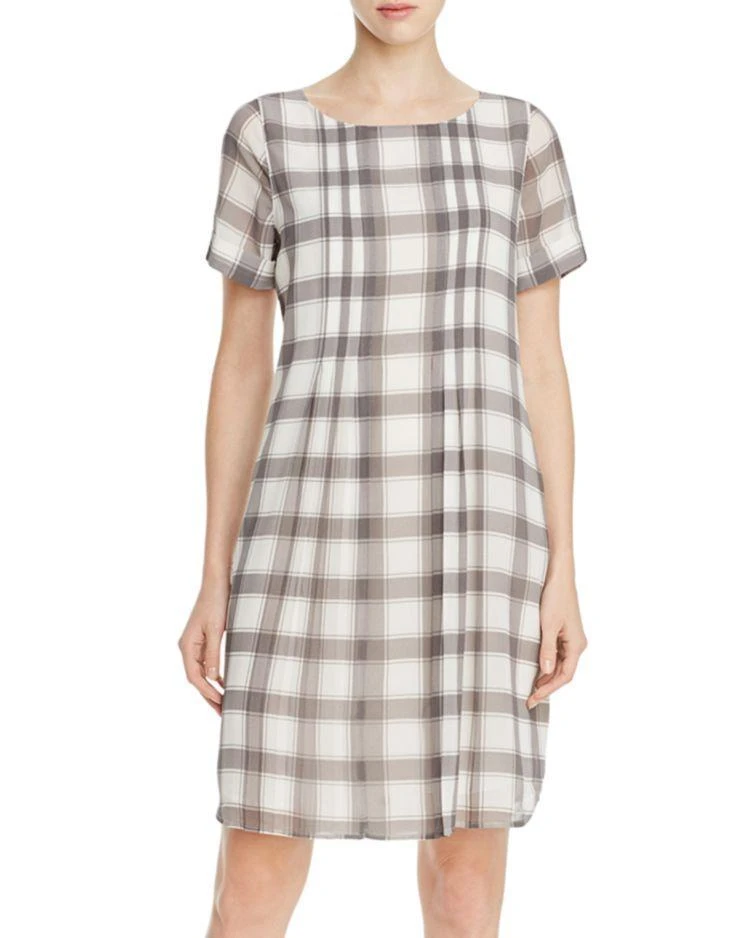 商品FOXCROFT|Foxcroft Buffalo Plaid Shift Dress,价格¥550,第1张图片