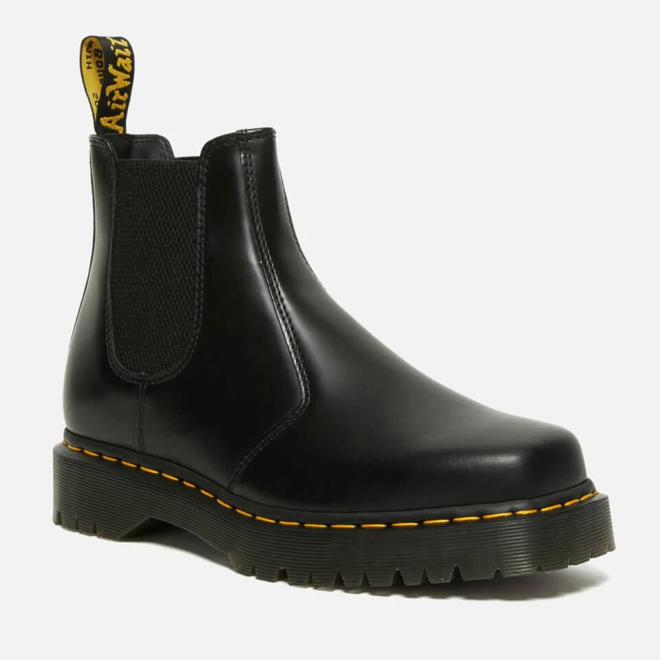 商品Dr. Martens|DR. MARTENS 2976 BEX SQUARED LEATHER CHELSEA BOOTS,价格¥901,第1张图片