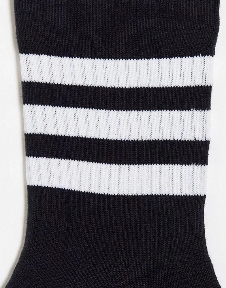 商品Adidas|adidas Training 3 pack 3-stripe ankle socks in white,价格¥110,第3张图片详细描述