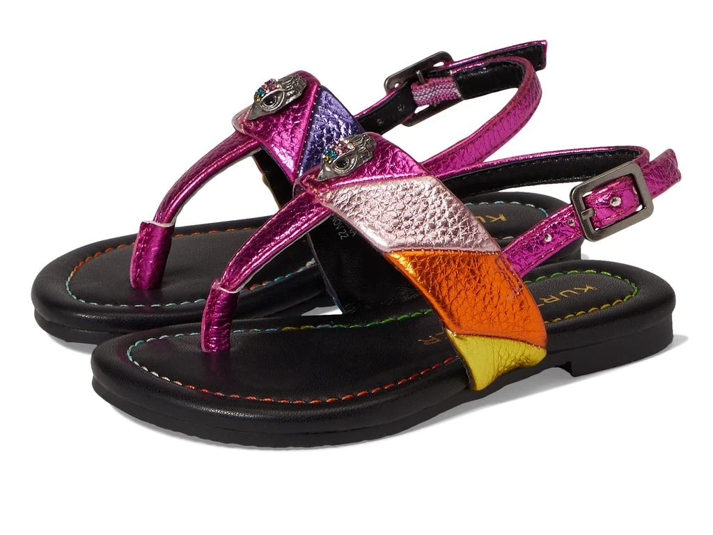 商品Kurt Geiger London Kids|Mini Kens T-Bar Sandal (Toddler),价格¥254,第1张图片