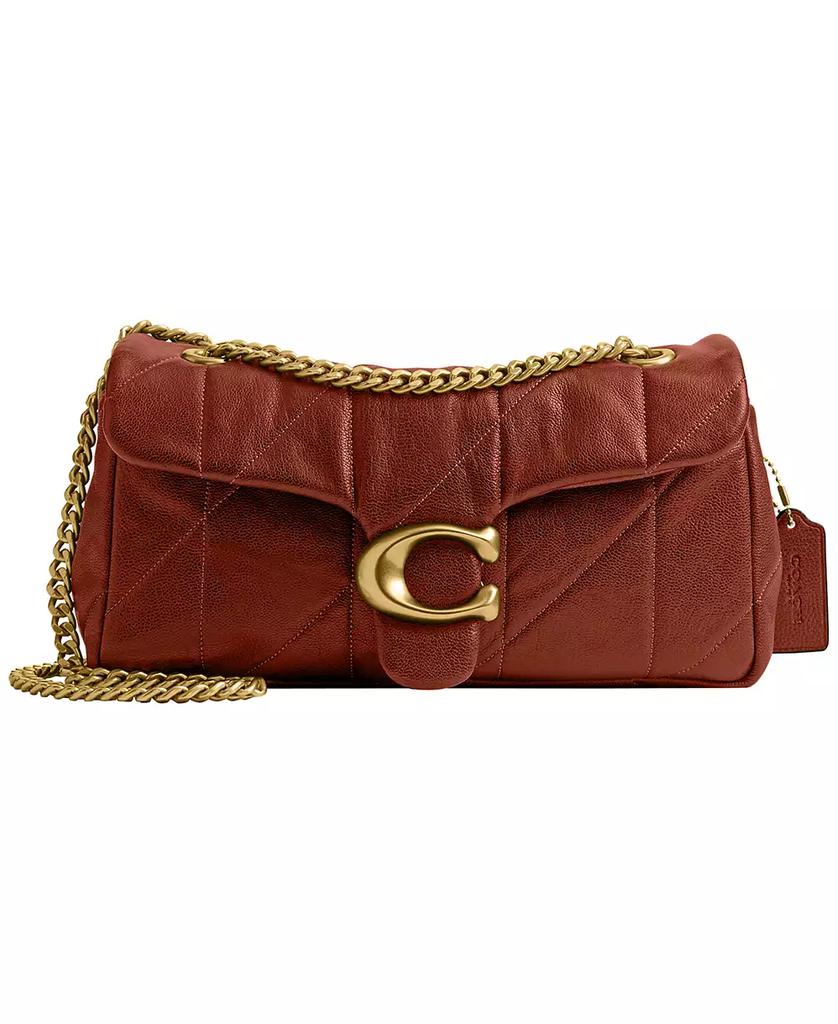 Tabby Kleine, weiche, gesteppte Leder-Schulterhandtasche 26 image 2