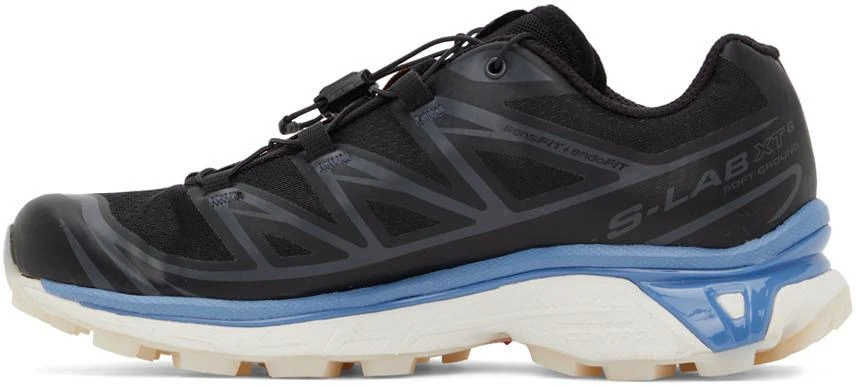 商品Salomon|Black XT-6 Low-Top Sneakers,价格¥1476,第3张图片详细描述