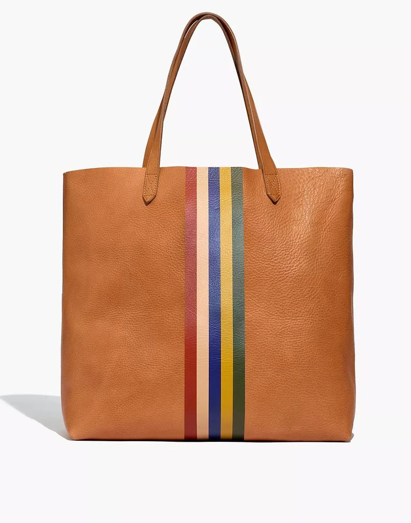 商品Madewell|The Transport Tote: Rainbow Stripe Edition,价格¥795,第1张图片