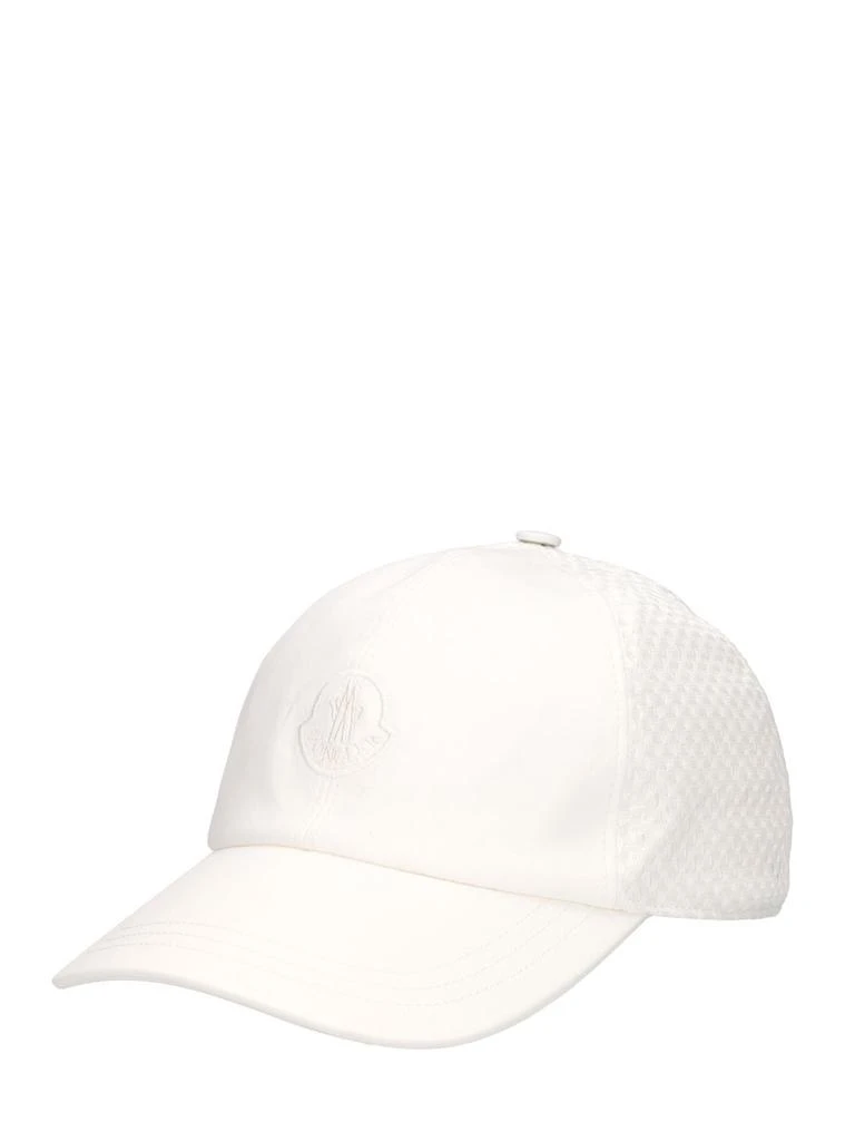 商品Moncler|Logo Cotton Baseball Cap,价格¥2454,第2张图片详细描述