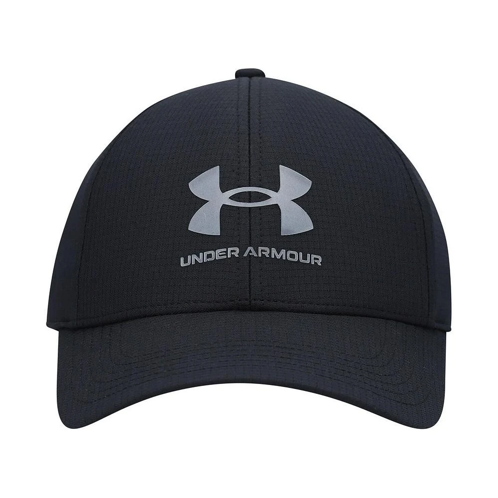 商品Under Armour|Men's Black Logo Performance Flex Hat,价格¥208,第2张图片详细描述