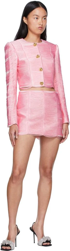 商品Alexander Wang|Pink Nylon Mini Skirt,价格¥1284,第4张图片详细描述