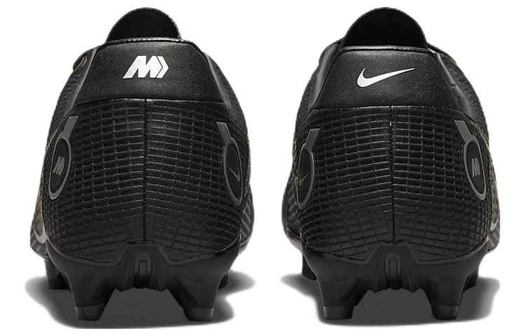 商品[国内直发] NIKE|Mercurial Vapor 14 刺客 14 Academy 圆头徽标 FG（胶质长钉） 天然草地 皮革 防滑耐磨包裹性支撑 足球鞋 男款 ��黑金,价格¥1111,第6张图片详细描述