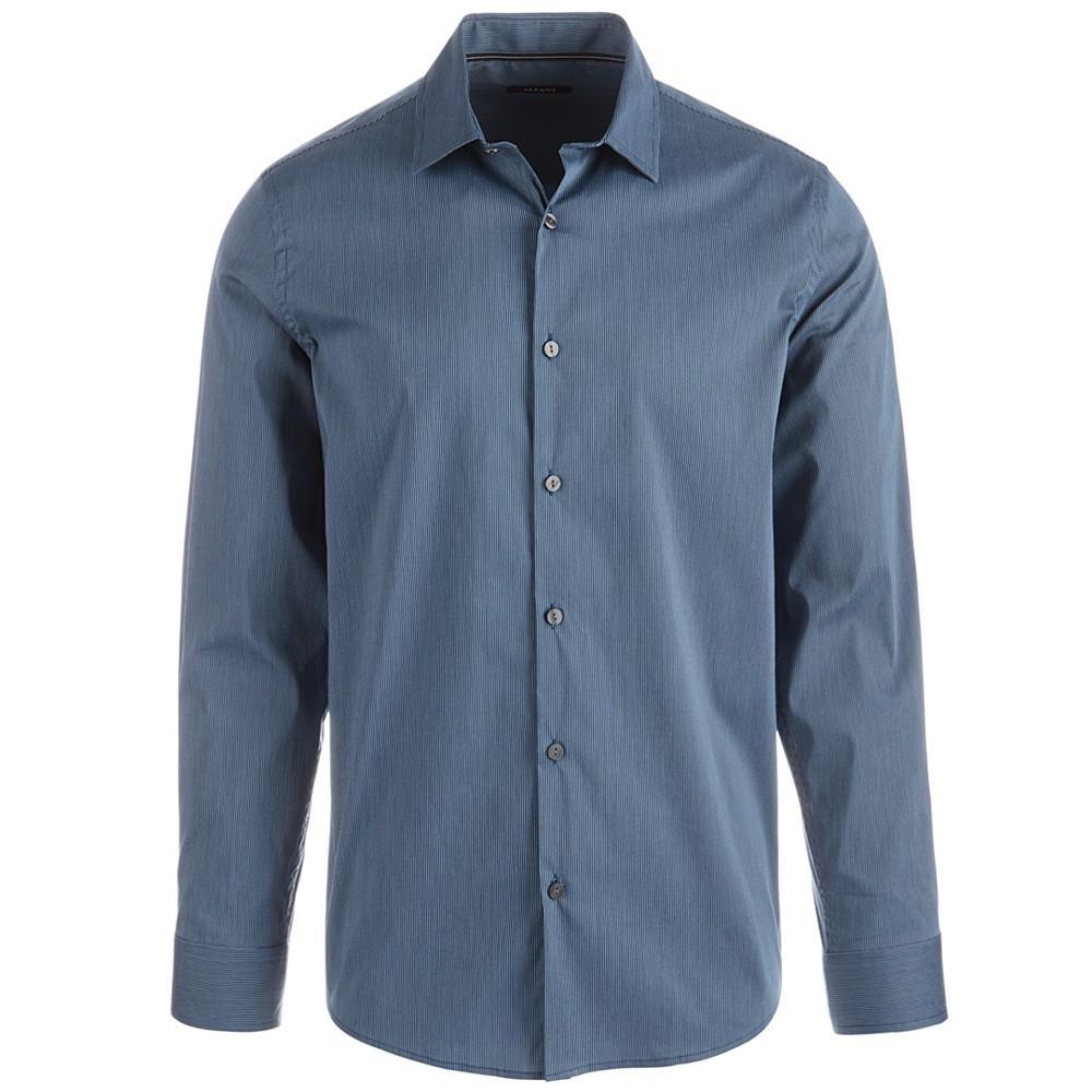 商品Alfani|Men’s STRETCH Modern Stripe Shirt, Created for Macy's,价格¥329,第5张图片详细描述