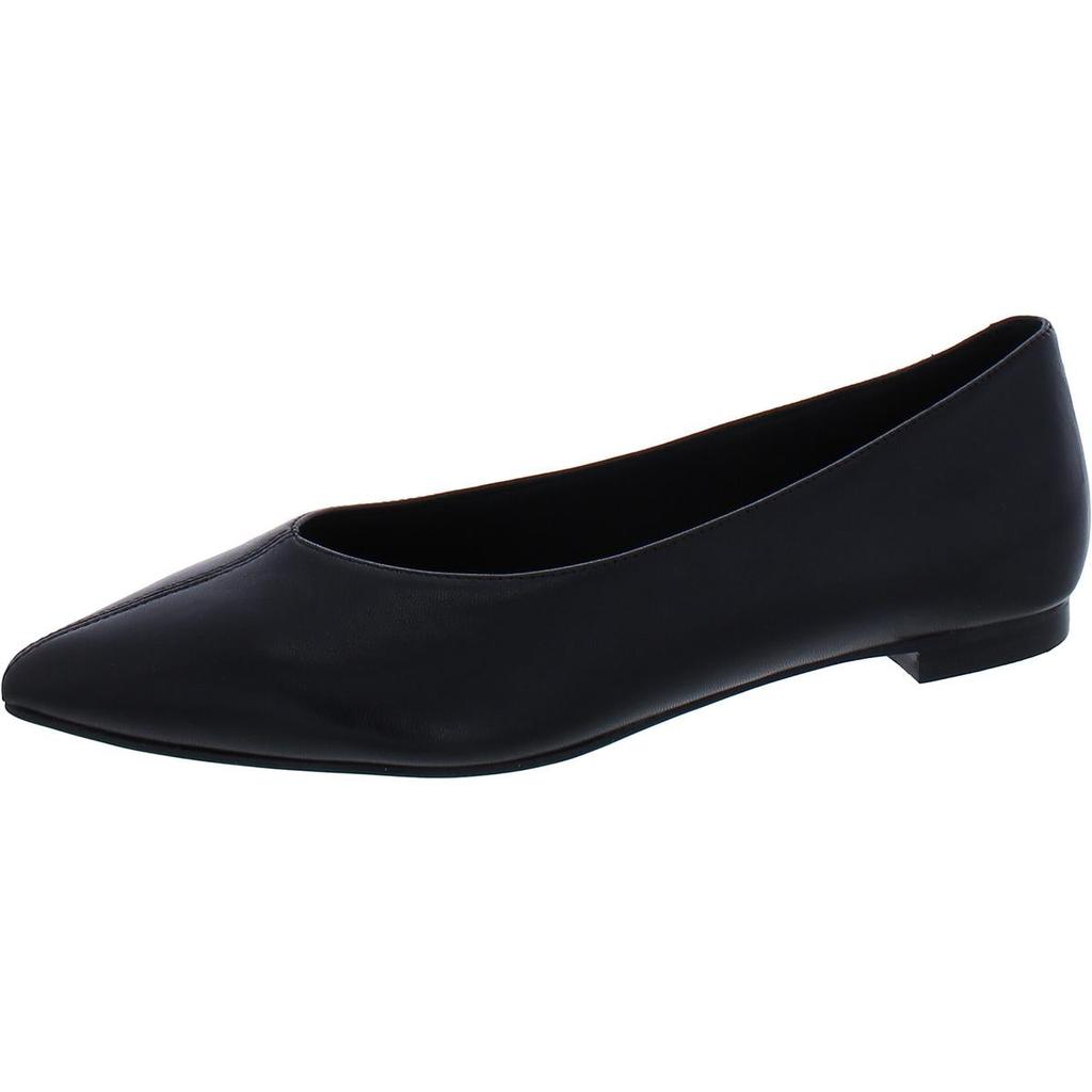Marc Fisher Womens Altair Leather Pointed Toe Flats Shoes商品第1张图片规格展示