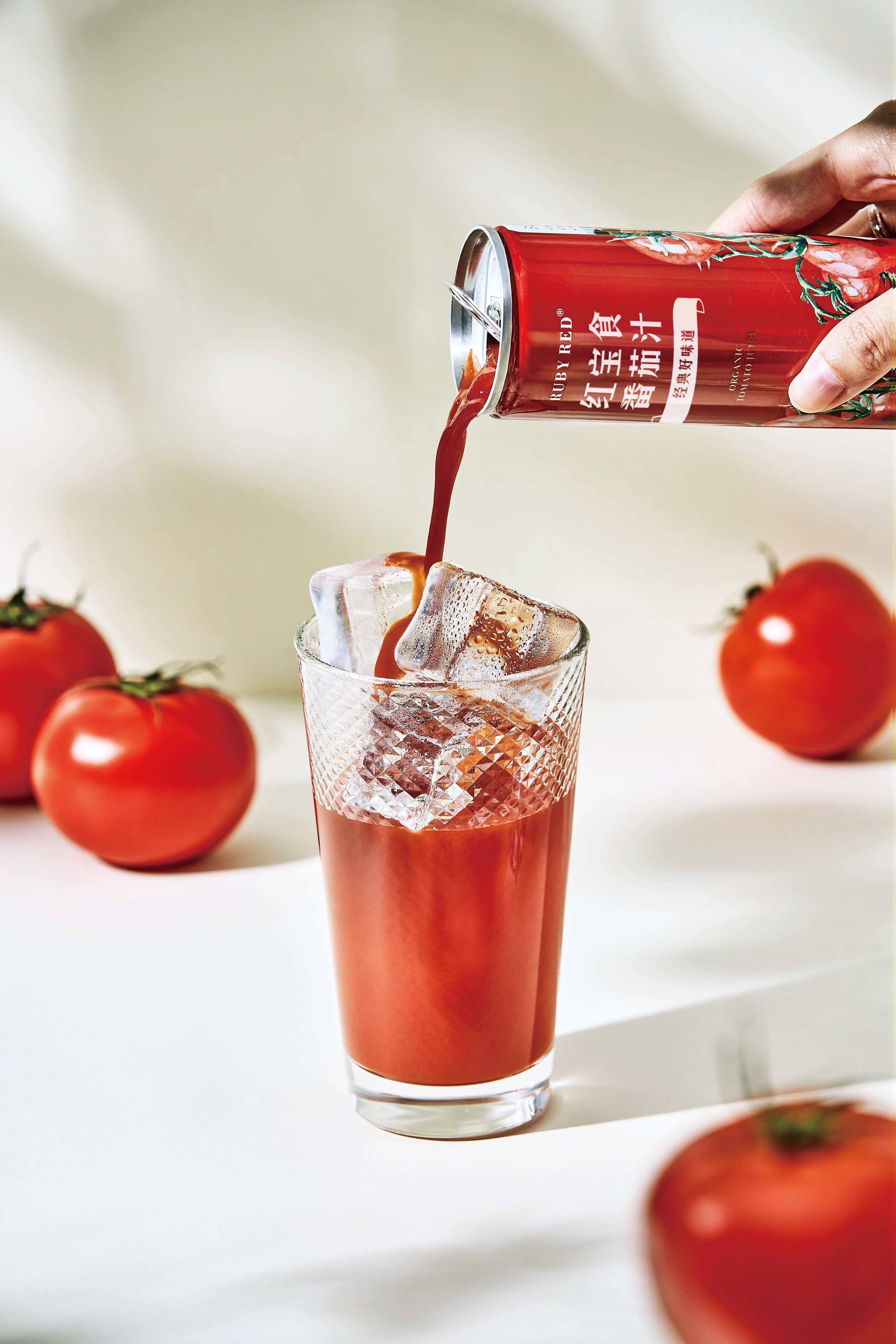 【新品上架】RUBY RED红宝食番茄汁240ml*10罐加糖零添加 商品