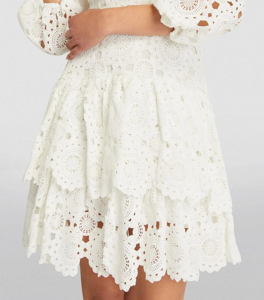 商品Maje|Lace Guipure Cut-Out Dress,价格¥2873,第4张图片详细描述