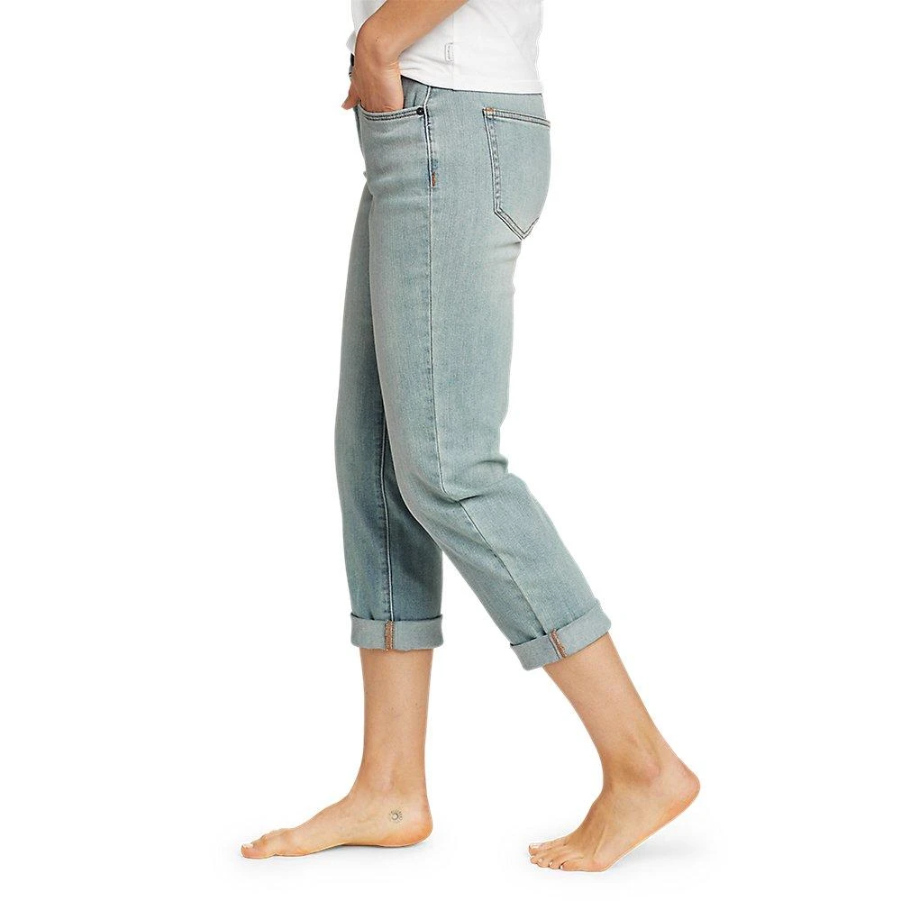 商品Eddie Bauer|Women's Boyfriend Denim Crop Jeans,价格¥356,第3张图片详细描述