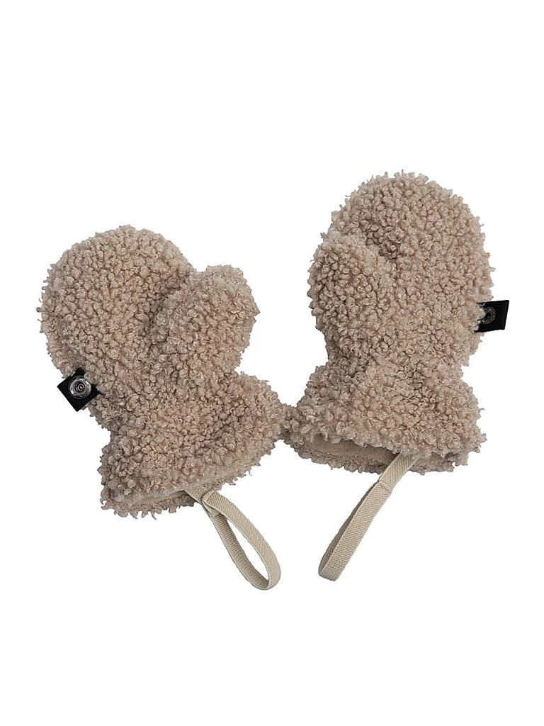 商品7AM|Baby's 2-Piece Teddy Hat & Mittens Gift Set,价格¥354,第5张图片详细描述