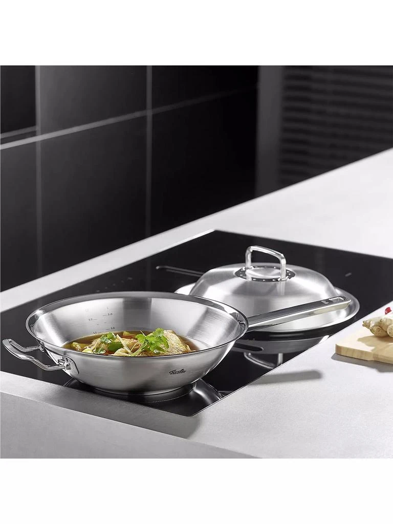 商品Fissler|Original-Profi 12" Stainless Steel Wok & Lid,价格¥2823,第2张图片详细描述