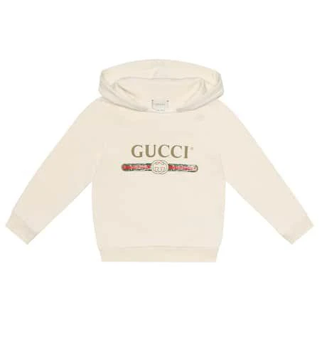 商品Gucci|Logo cotton hoodie,价格¥3154,第1张图片