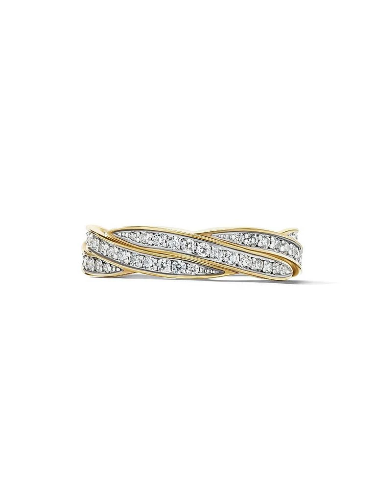 商品David Yurman|DY Helios⿢ Band Ring in 18K Yellow Gold,价格¥40671,第4张图片详细描述
