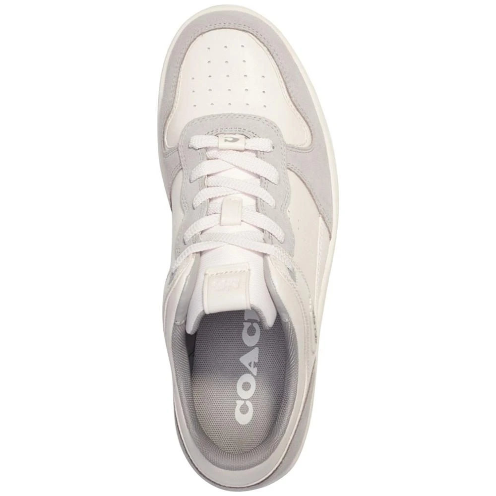 商品Coach|Men's C201 Lace-Up Low Top Sneakers,价格¥1432,第4张图片详细描述