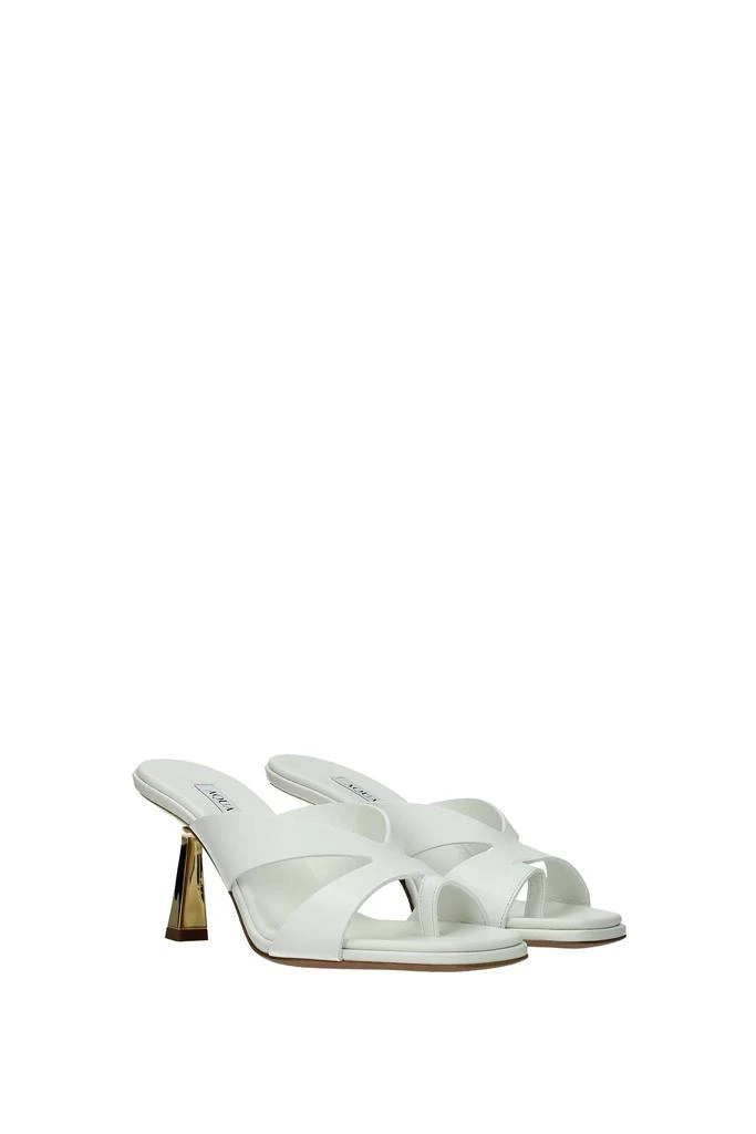 商品Aquazzura|Sandals Leather White,价格¥2421,第2张图片详细描述