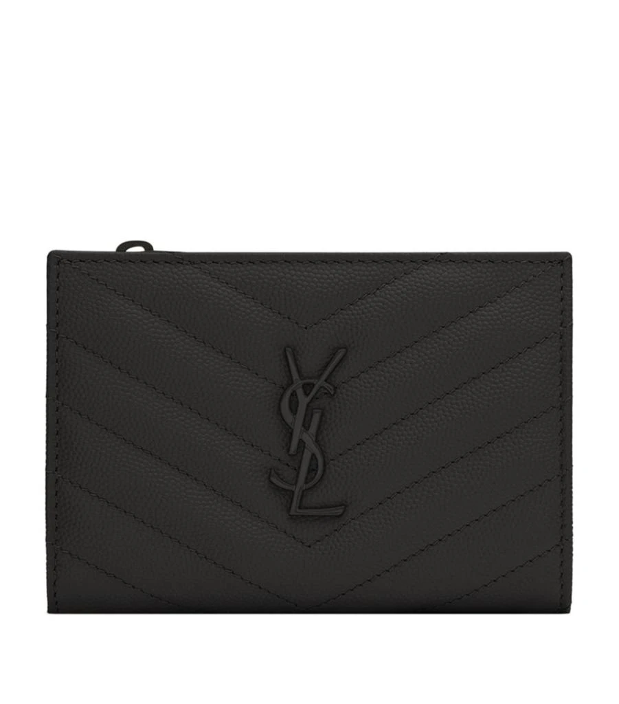 商品Yves Saint Laurent|Quilted Leather Bifold Pouch,价格¥4335,第1张图片
