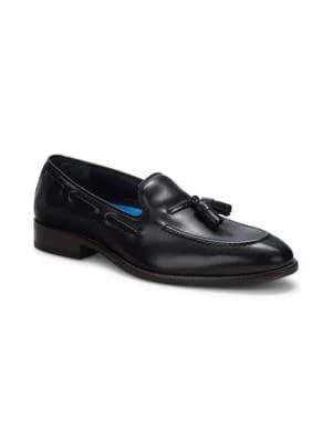 商品Johnston & Murphy|Stockton Leather Boat Shoes,价格¥434,第2张图片详细描述