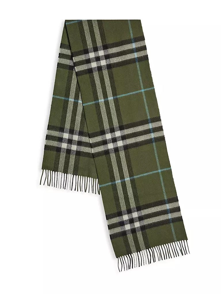 商品Burberry|Giant Check Cashmere Scarf,价格¥4059,第1张图片