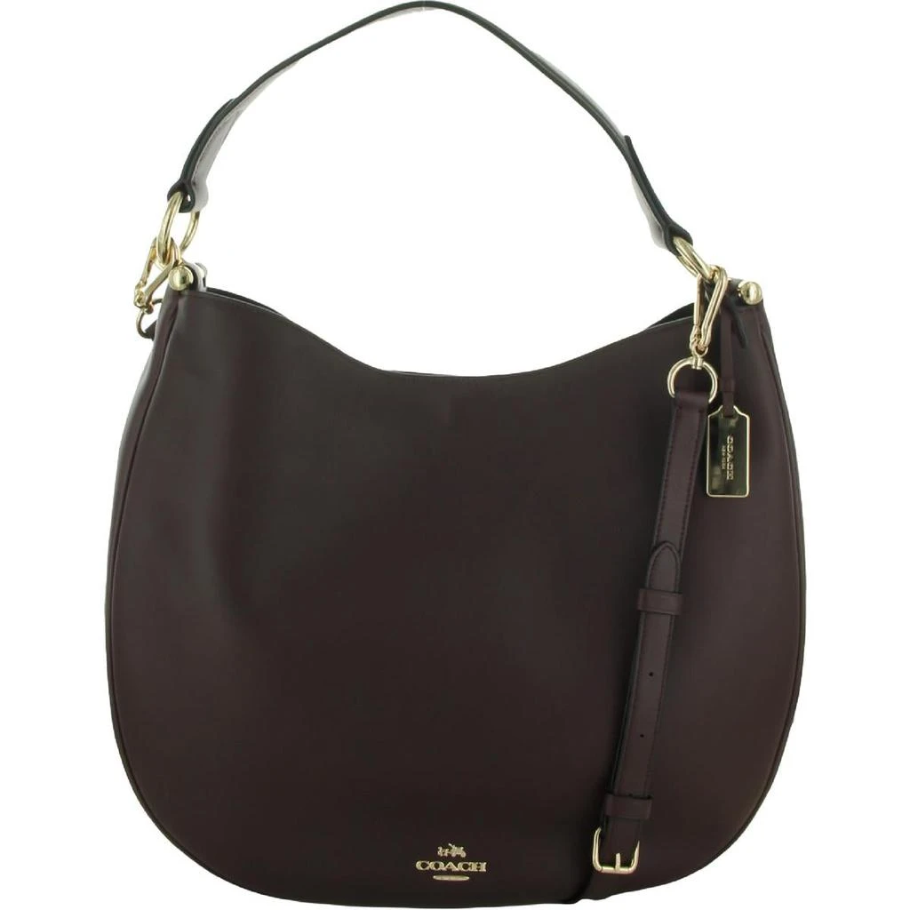 商品Coach|Coach Womens Nomad Leather Convertible Hobo Handbag,价格¥1972,第2张图片详细描述