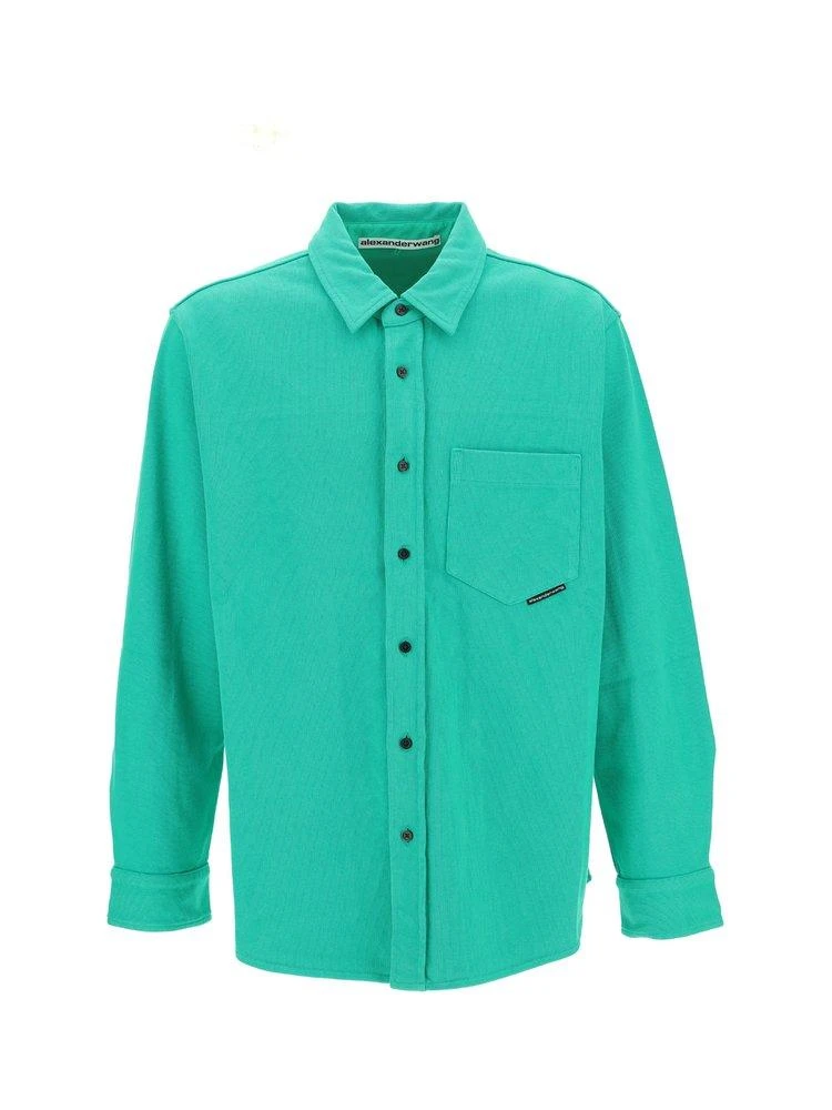 商品Alexander Wang|Alexander Wang Buttoned Long-Sleeved Shirt,价格¥1693,第1张图片