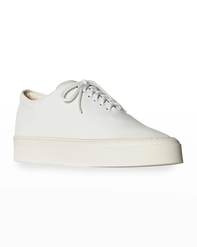 商品The Row|Marie Leather Low-Top Sneakers,价格¥2233,第2张图片详细描述